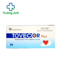 Tovecor plus Dopharma - Điều trị tăng huyết áp